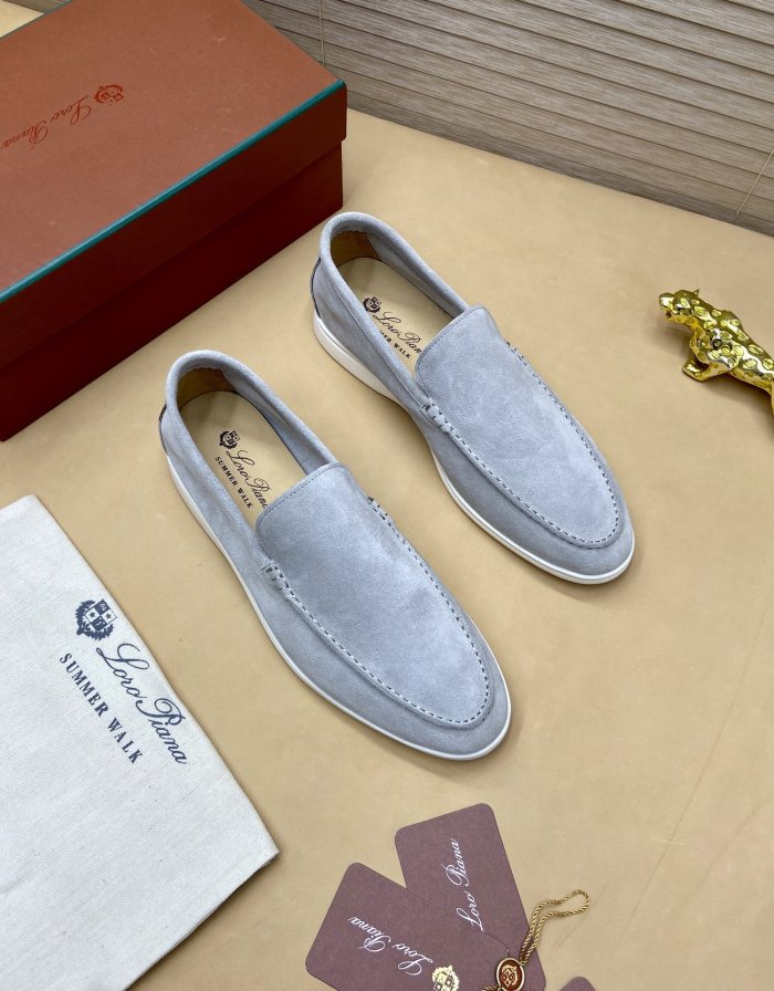 Loro Piana Mens Shoes Loafers Casual Design Luxury Brand Fashion Shoes for Men with Original Box Whatsapp【+1-3239614486】