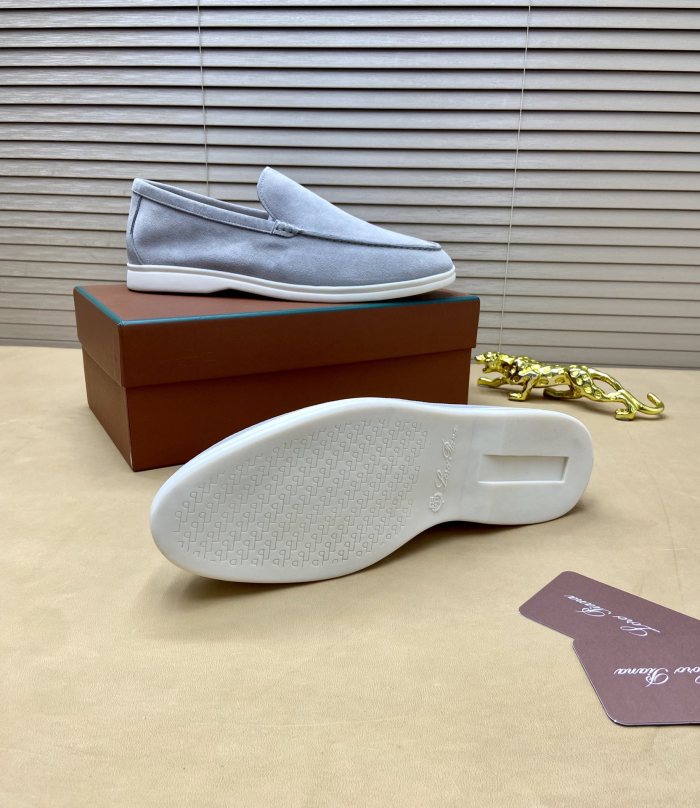 Loro Piana Mens Shoes Loafers Casual Design Luxury Brand Fashion Shoes for Men with Original Box Whatsapp【+1-3239614486】
