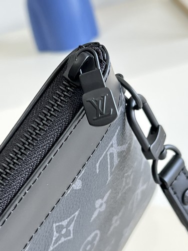 Louis Vuitton Mens Womens Unisex Bags Clutch Luxury Brand Fashion Type Pochette To-Go M81569 with Original Box Whatsapp【+1-3239614486】