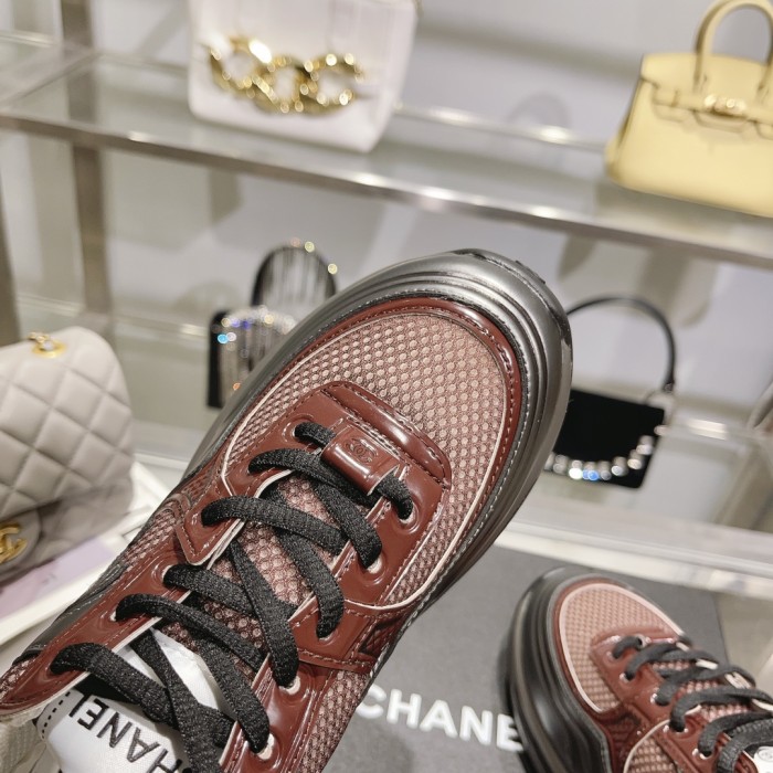 Chanel Women Shoes Sneakers Luxury Brand Sports Shoes Breathable Design with Original Box Whatsapp 【+1-3239614486】