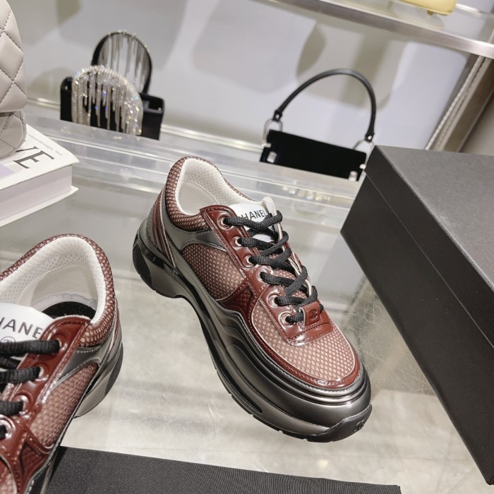 Chanel Women Shoes Sneakers Luxury Brand Sports Shoes Breathable Design with Original Box Whatsapp 【+1-3239614486】