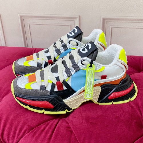 Dolce&Gabbana Womens Shoes Sneakers Luxury Brand Mixed-material Airmaster sneakers CK1984AY03389814 Whatsapp 【+1-3239614486】