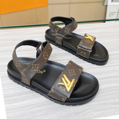 Louis Vuitton Womens Shoes Sandals Slippers Luxury Brand with Original Box Whatsapp 【+1-3239614486】