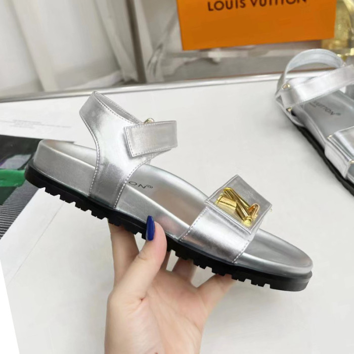 Louis Vuitton Womens Shoes Sandals Slippers Luxury Brand with Original Box Whatsapp 【+1-3239614486】