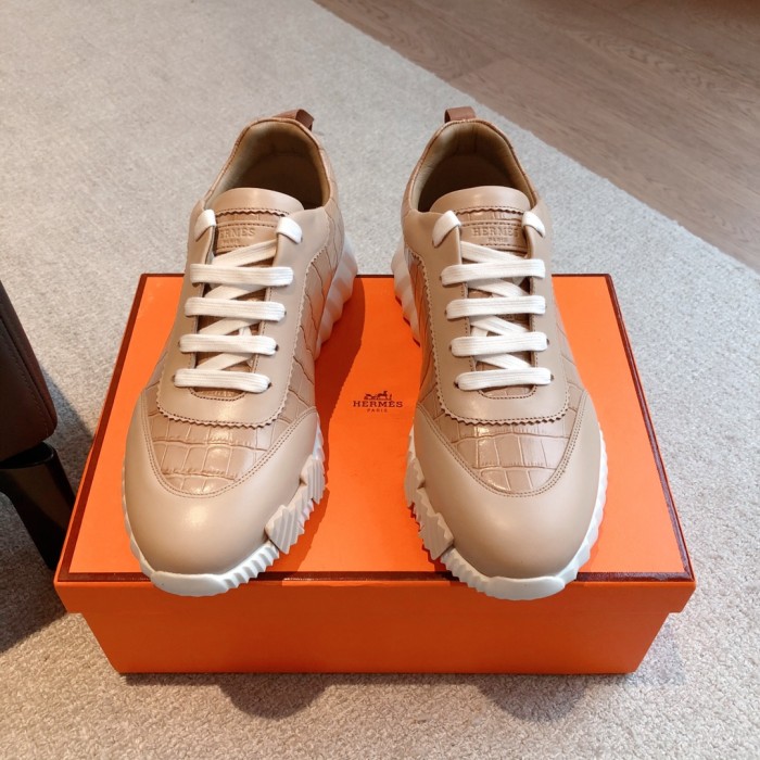 Hermes Mens Casual Shoes Fashion Sneakers Luxury Brand with Original Box Whatsapp【+1-3239614486】