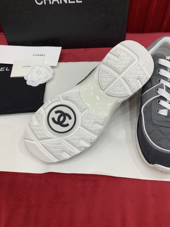 Chanel Women Shoes Sneakers Luxury Brand Sports Shoes Breathable Design with Original Box Whatsapp 【+1-3239614486】