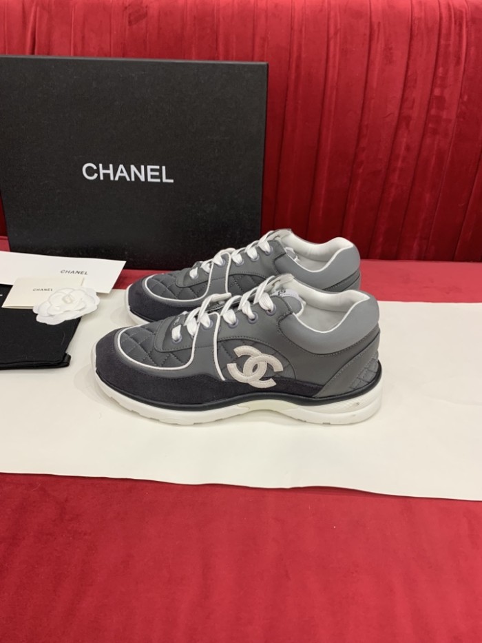 Chanel Women Shoes Sneakers Luxury Brand Sports Shoes Breathable Design with Original Box Whatsapp 【+1-3239614486】