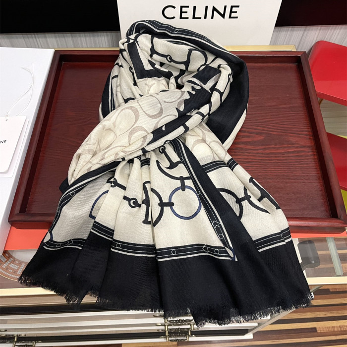 Celine Scarves Womens Fashion Scarf with Original Box Whatsapp【+1-3239614486】
