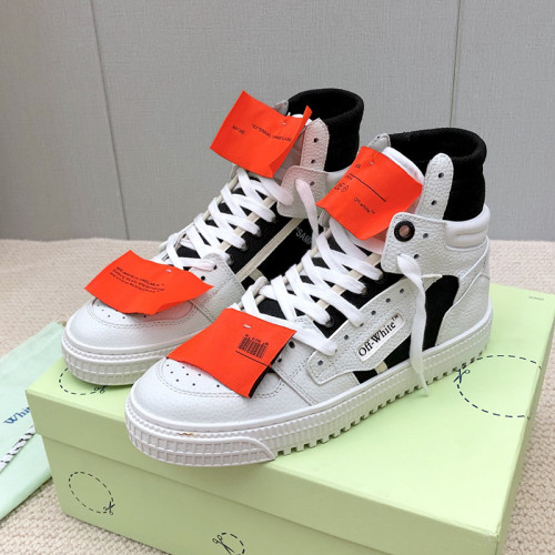 Off-White Men Shoes Sneakers Luxury Brand Off-White 3.0 Off Court Lace Up Sneakers High-Tops with Original Box Whatsapp【+1-3239614486】