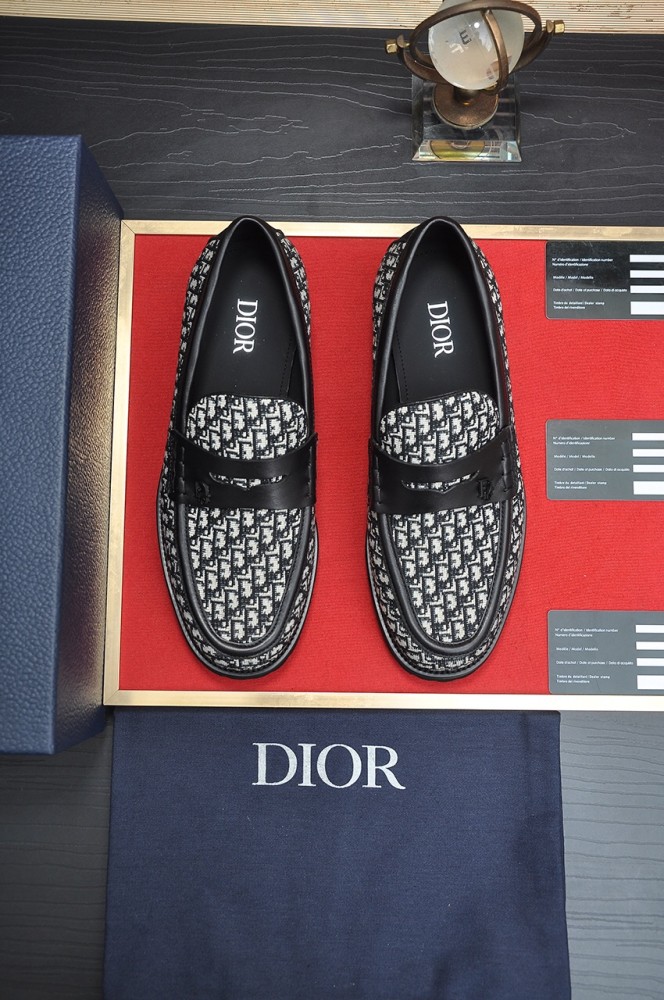 Dior Men Shoes Casual Dress Shoes Luxury Dior Explorer Loafer with Original Box Whatsapp【+1-3239614486】