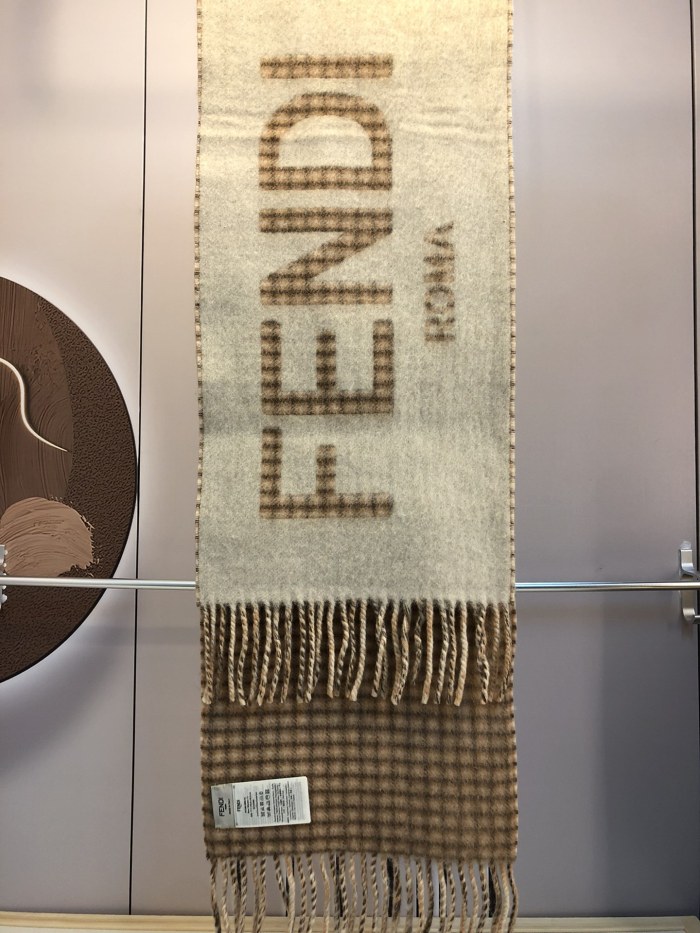 Fendi Scarves Men Womens Fashion Scarf with Original Box Whatsapp【+1-3239614486】