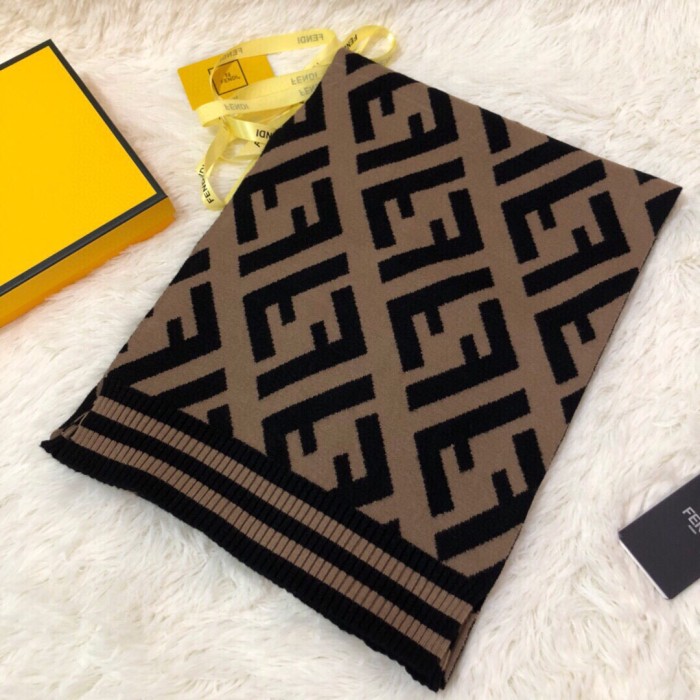 Fendi Scarves Men Womens Fashion Scarf with Original Box Whatsapp【+1-3239614486】