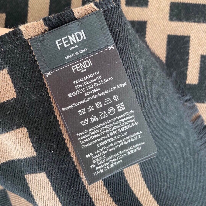 Fendi Scarves Men Womens Fashion Scarf with Original Box Whatsapp【+1-3239614486】