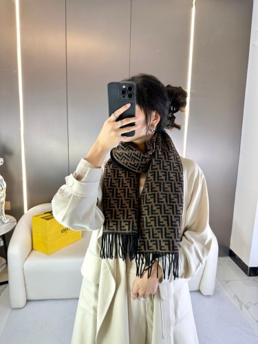 Fendi Scarves Womens Fashion Scarf with Original Box Whatsapp【+1-3239614486】