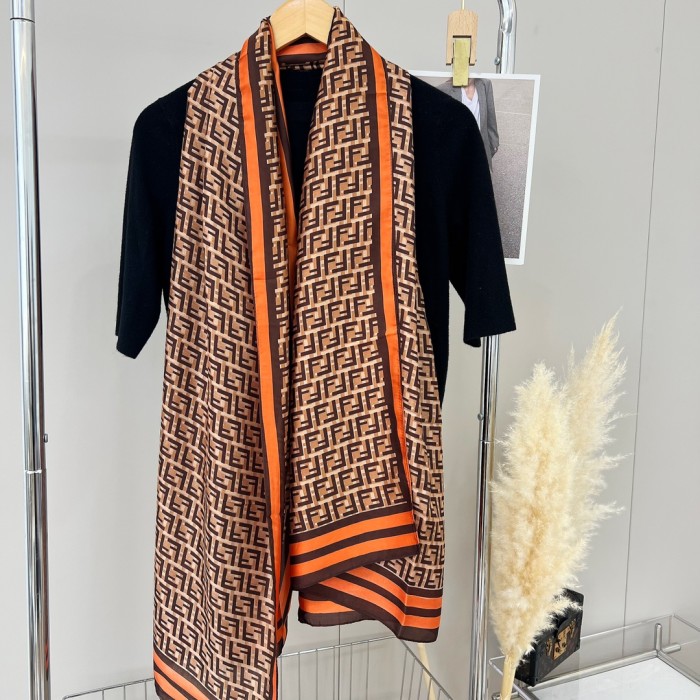 Fendi Scarves Womens Fashion Scarf with Original Box Whatsapp【+1-3239614486】