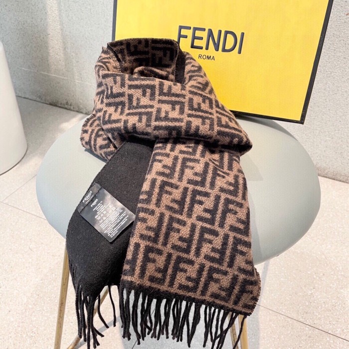 Fendi Scarves Men Womens Fashion Scarf with Original Box Whatsapp【+1-3239614486】