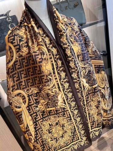 Fendi Scarves Womens Fashion Scarf with Original Box Whatsapp【+1-3239614486】