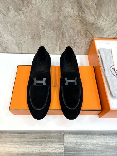 Hermes Mens Casual Shoes Fashion Dress Shoes for Men Luxury Brand with Original Box Whatsapp【+1-3239614486】