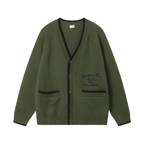 Dior Men Womens Sweater Knitwear Luxury Brand Mens Knit Cardigan Top Quality Whatsapp【+1-3239614486】