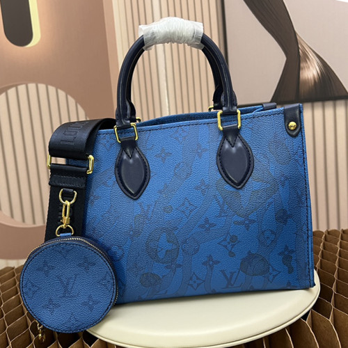 Louis Vuitton Womens Bags Handbags Luxury Brand LV ONTHEGO PM M58956 Handbags for Women with Original Box Whatsapp【+1-3239614486】