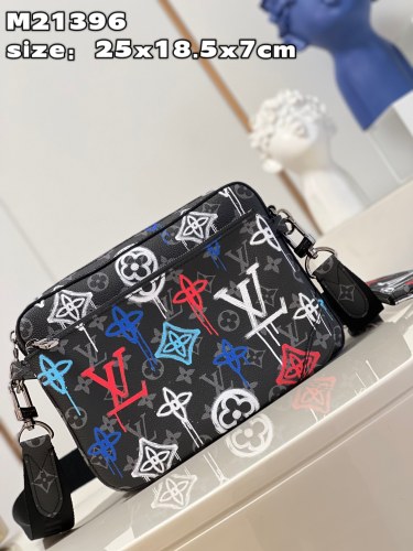 Louis Vuitton Mens Shoulder Bags Luxury Brand Fashion Type Trio Messenger M21396 with Original Box Whatsapp 【+1-3239614486】