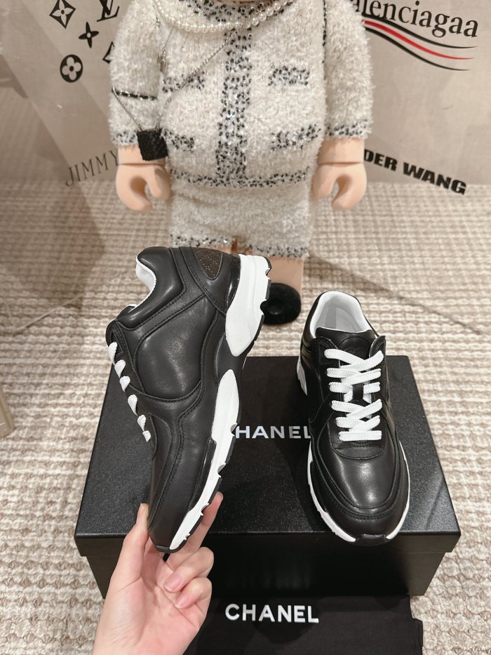 Chanel Women Shoes Sneakers Luxury Brand Sports Shoes Breathable Design with Original Box Whatsapp 【+1-3239614486】
