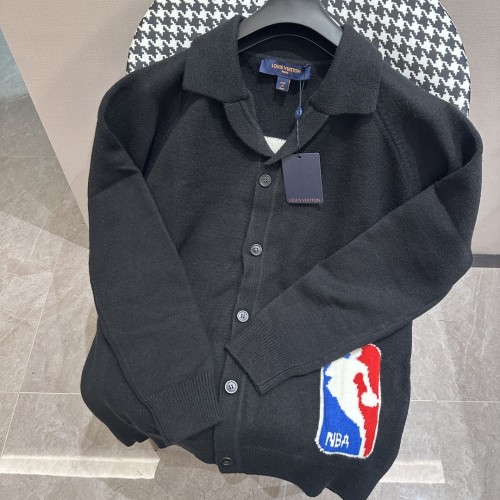 Louis Vuitton x NBA Men Womens Sweater Knitwear Luxury Brand Mens Knit Cardigan Top Quality Whatsapp【+1-3239614486】