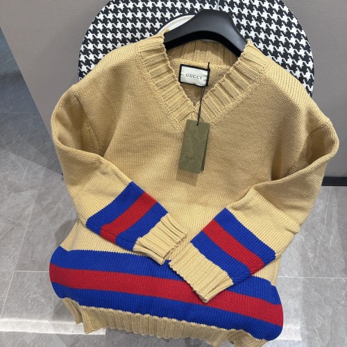 Gucci Men Womens Knit Sweater Luxury Brand Womens Knitwear Top Quality Whatsapp【+1-3239614486】