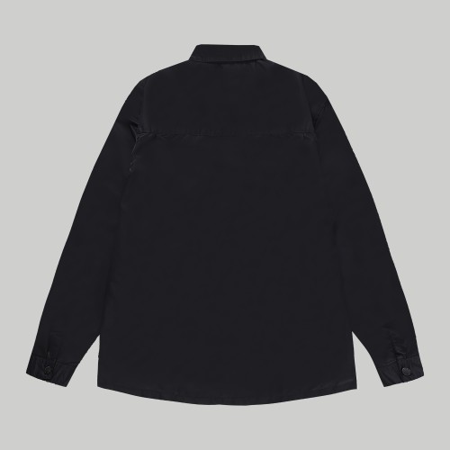 Prada Women Mens Long Sleeve Shirts Luxury Brand Mens Shirt Top Quality Whatsapp 【+1-3239614486】