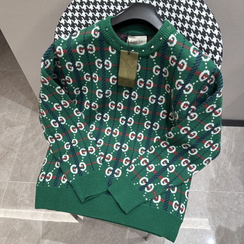 Gucci Men Womens Knit Sweater Luxury Brand Womens Knitwear Top Quality Whatsapp【+1-3239614486】