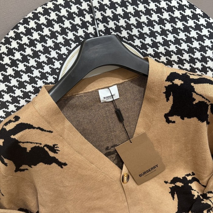 Burberry Cardigan Men Womens Knit Cardigan Luxury Brand Mens Knit Cardigan Top Quality Whatsapp【+1-3239614486】