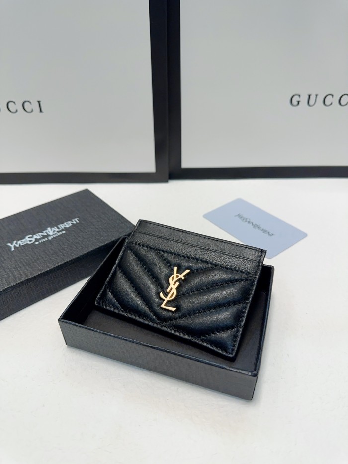 Saint Laurent YSL Fashion Womens Mens Card Holder with Original Box Whatsapp【+1-3239614486】