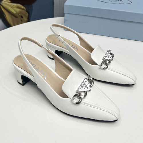 Prada Womens Shoes Sandals Casual Luxury Brand Pumps 4.5cm Heel with Original Box Whatsapp【+1-3239614486】