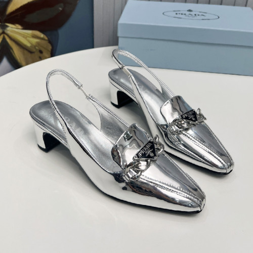 Prada Womens Shoes Sandals Casual Luxury Brand Pumps 4.5cm Heel with Original Box Whatsapp【+1-3239614486】