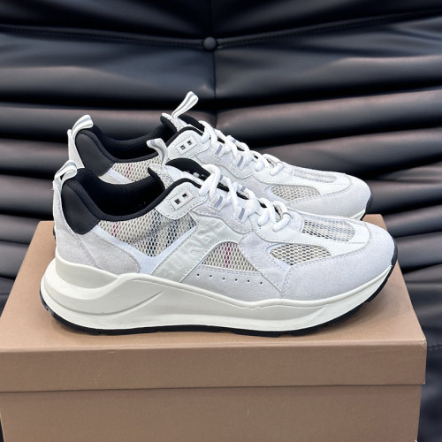 Burberry Men Shoes Fashion Sneakers Luxury Brand Vintage Cotton Sneaker with Original Box Whatsapp【+1-3239614486】