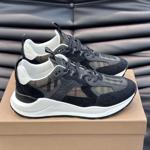 Burberry Men Shoes Fashion Sneakers Luxury Brand Vintage Cotton Sneaker with Original Box Whatsapp【+1-3239614486】