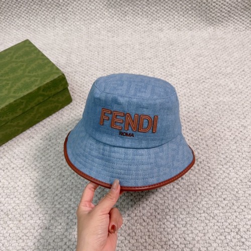 Fendi Men Womens Bucket Hat Luxury Brand Design Fendi Cap with Original Box Whatsapp 【+1-3239614486】