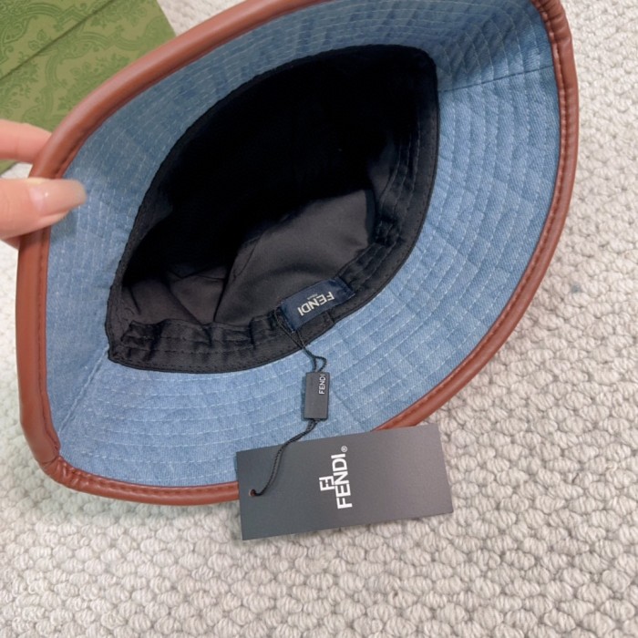 Fendi Men Womens Bucket Hat Luxury Brand Design Fendi Cap with Original Box Whatsapp 【+1-3239614486】