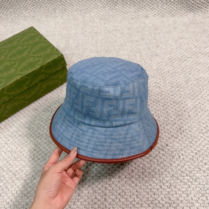 Fendi Men Womens Bucket Hat Luxury Brand Design Fendi Cap with Original Box Whatsapp 【+1-3239614486】