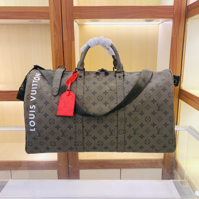 Louis Vuitton Womens and Mens Unisex Bags Luxury Brand LV Keepall Bandoulière 45 Fashion Design Travel Bag Whatsapp【+1-3239614486】