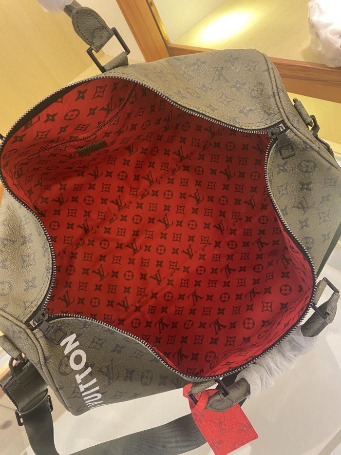 Louis Vuitton Womens and Mens Unisex Bags Luxury Brand LV Keepall Bandoulière 45 Fashion Design Travel Bag Whatsapp【+1-3239614486】