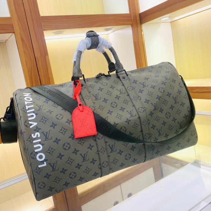 Louis Vuitton Womens and Mens Unisex Bags Luxury Brand LV Keepall Bandoulière 45 Fashion Design Travel Bag Whatsapp【+1-3239614486】