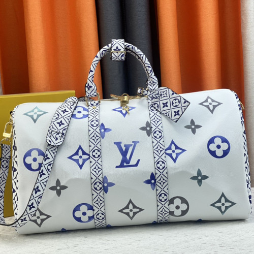 Louis Vuitton Womens and Mens Unisex Bags Luxury Brand LV Keepall Bandoulière 45 Fashion Design Travel Bag Whatsapp【+1-3239614486】