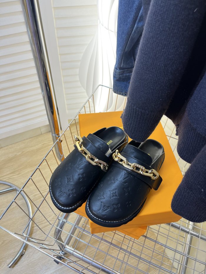 Louis Vuitton Womens Shoes Sandals Slippers Luxury Brand with Original Box Whatsapp 【+1-3239614486】