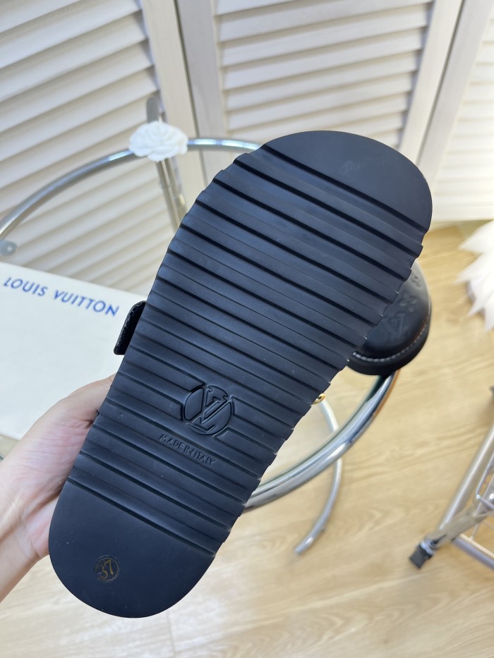 Louis Vuitton Womens Shoes Sandals Slippers Luxury Brand with Original Box Whatsapp 【+1-3239614486】