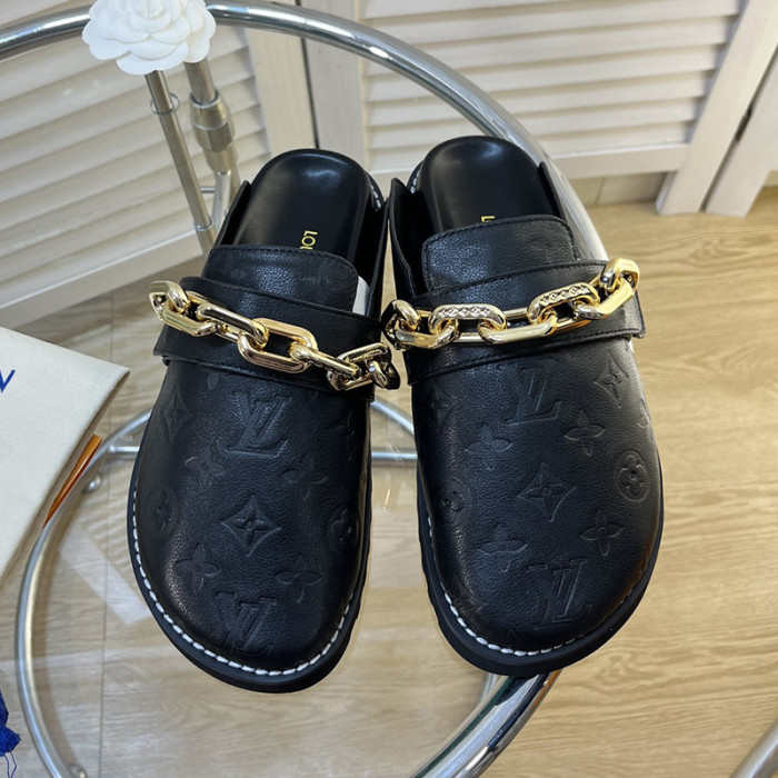 Louis Vuitton Womens Shoes Sandals Slippers Luxury Brand with Original Box Whatsapp 【+1-3239614486】