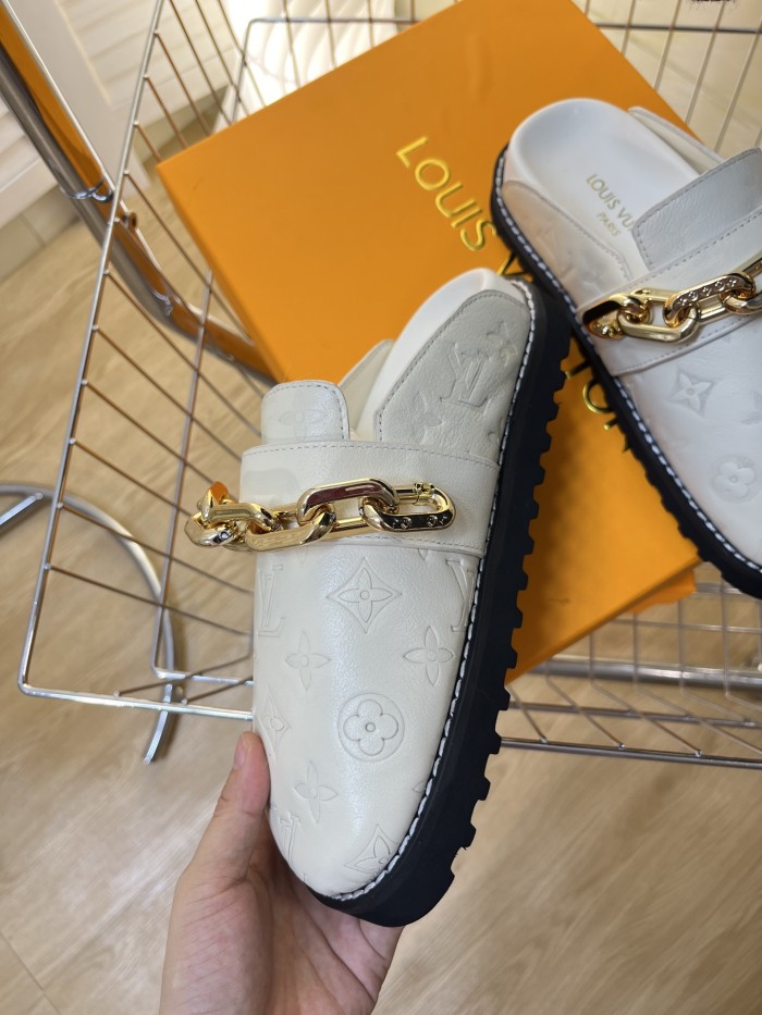 Louis Vuitton Womens Shoes Sandals Slippers Luxury Brand with Original Box Whatsapp 【+1-3239614486】