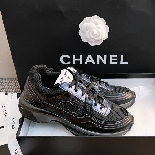 Chanel Women Shoes Sneakers Luxury Brand Sports Shoes Breathable Design with Original Box Whatsapp 【+1-3239614486】