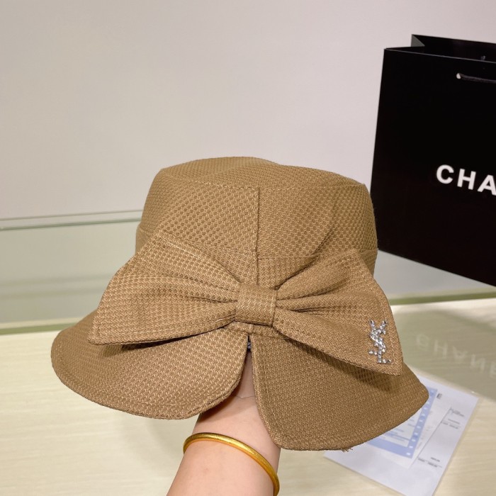 Saint Laurent YSL Womens Hats Luxury Brand Design Saint Laurent Bucket Hat with Original Box Whatsapp【+1-3239614486】