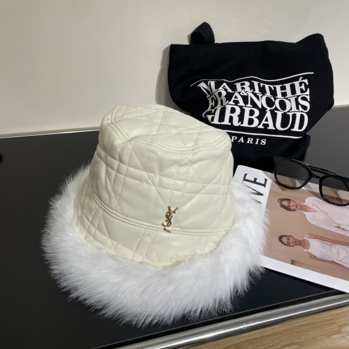 Saint Laurent YSL Womens Hats Luxury Brand Design Saint Laurent Bucket Hat with Original Box Whatsapp【+1-3239614486】